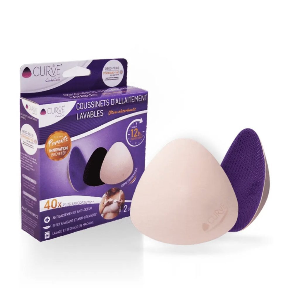 Coussinets d'allaitement Nuit curve