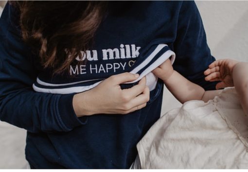 Sweat allaitement YOU MILK ME HAPPY de You & Milk – Image 3
