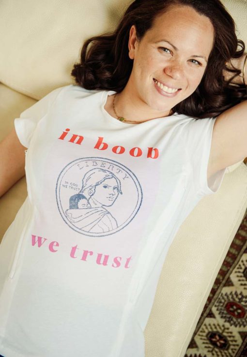T shirt IN BOOB WE TRUST 14.9.23