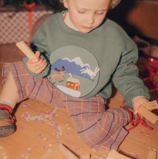 T-shirt A SCRATCH beige (3-4 / 5-6 ans ) de Bleu Citron – Image 19