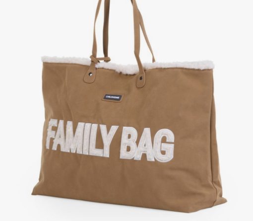 Sac a langer Family Bag daim beige 1