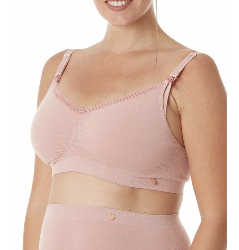 Brassière Grossesse/Allaitement ORGANIC Rose de Cache Coeur