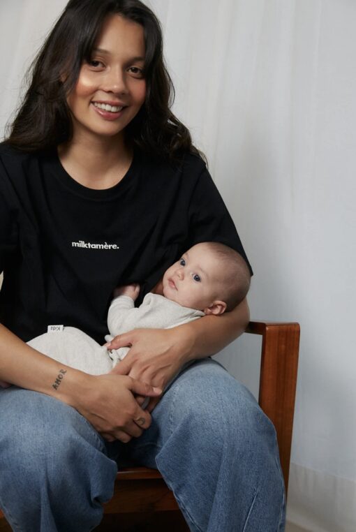 T shirt MILKTAMERE ALL BLACK