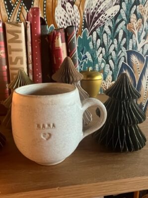 Tasse à café, mug et bol MAMA, PAPA et BEBE en céramique