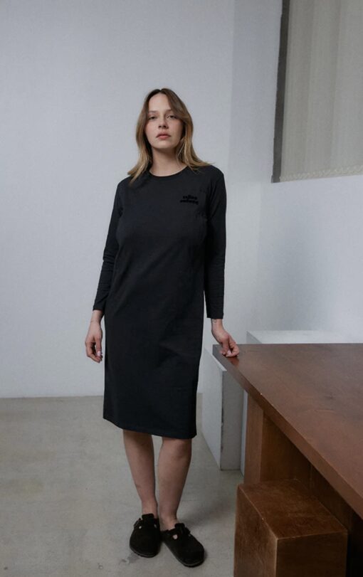 Robe allaitement P'ALLAITE noire (existe en brun) de Tajinebanane – Image 2