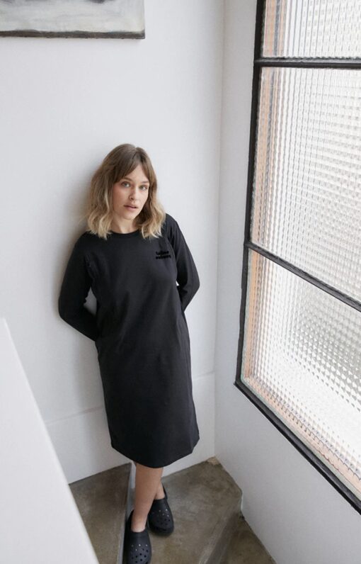 Robe allaitement P'ALLAITE noire (existe en brun) de Tajinebanane