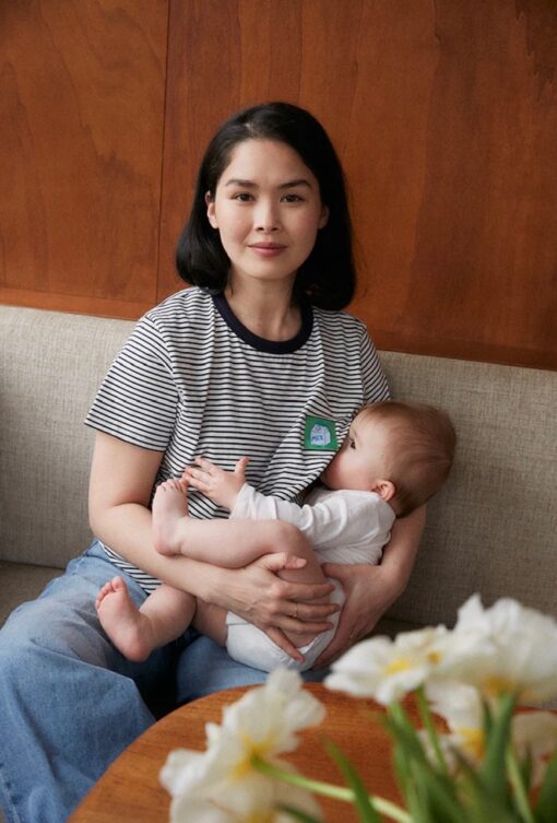 T-shirt MAMA'RINIERE MILK de Tajinebanane