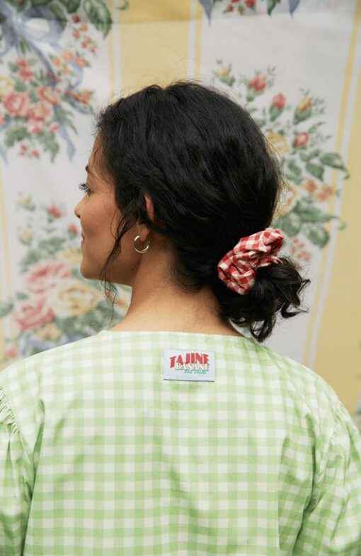 Blouse allaitement SE TENIR A CARREAUX de Tajinebanane – Image 4