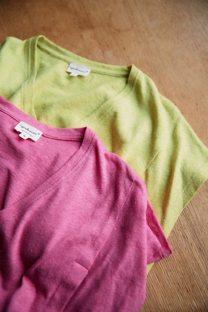 T shirt allaitement LINDECLASSABLE framboise 1
