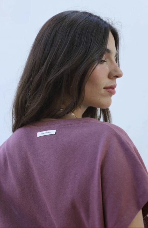 T-shirt allaitement LIN'DECLASSABLE Açai de Tajinebanane