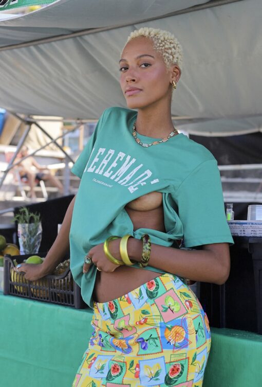T-shirt allaitement MEREMADE Verde de Tajinebanane – Image 4