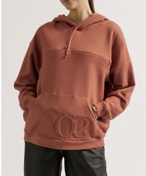 Hoodie Grossesse/Allaitement BOSTON terracotta de Cache Coeur (existe en 2 coloris) – Image 3