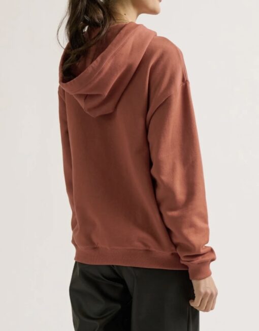 Hoodie Grossesse/Allaitement BOSTON terracotta de Cache Coeur (existe en 2 coloris) – Image 6