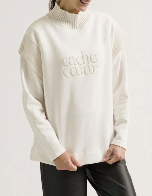 Sweat/Pull Grossesse/Allaitement HARPER de Cache Coeur – Image 5
