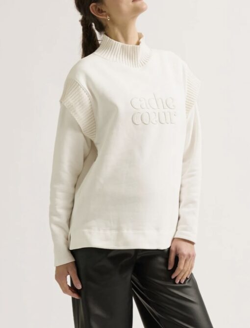 Sweat/Pull Grossesse/Allaitement HARPER de Cache Coeur – Image 4