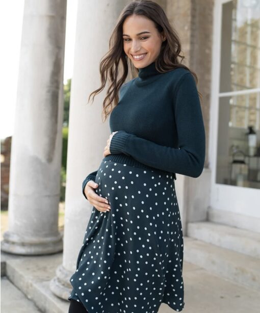 Robe Grossesse/Allaitement MAURA de Seraphine – Image 3