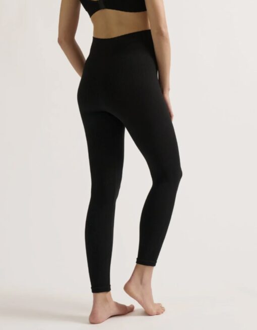 Legging de maternité ZOE Noir (existe en de nombreux coloris) de la marque Cache Coeur – Image 4