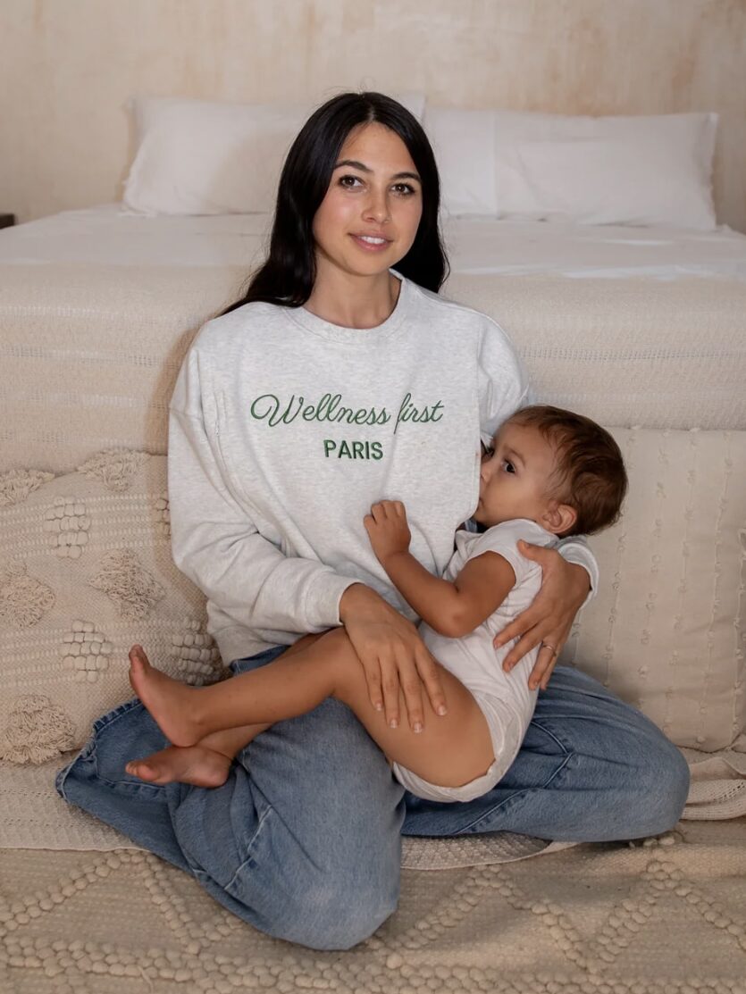23 Mai Paris : vêtements d'allaitement stylés et confortables 10 Sweat allaitement 23 Mai Paris 01 edited