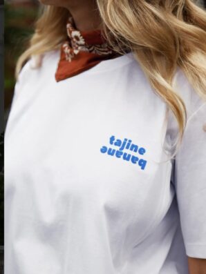 T-shirt allaitement P'ALLAITE Blanco de Tajinebanane