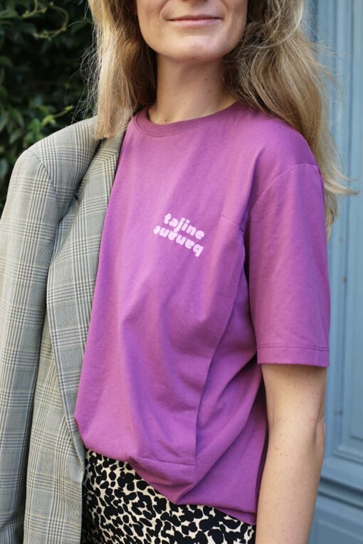 T-shirt allaitement P'ALLAITE Framboise de Tajinebanane
