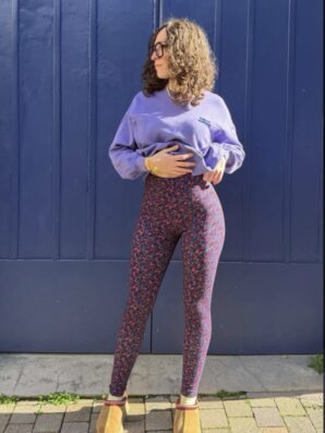 Legging Post Accouchement WINTER FLOW'HER de Tajinebanane