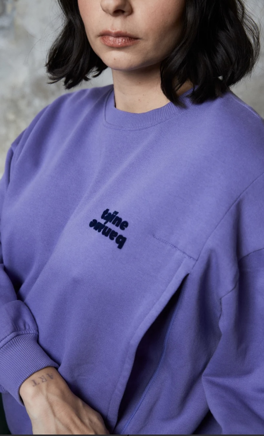 Sweat PALLAITE Violet 4