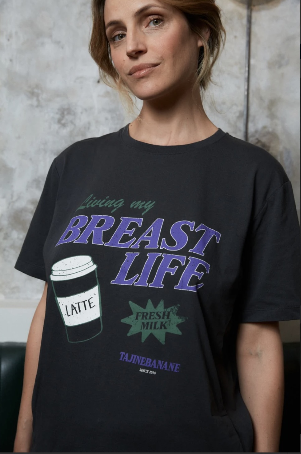 T shirt LIVING MY BREASTLIFE 1