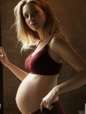 Grossesse et allaitement 11 Brassière Grossesse/Allaitement MILK bordeau de Cache Coeur