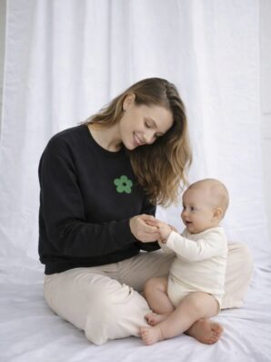 Sweat allaitement BLOOMY DAY de la marque JALLU'S'IN