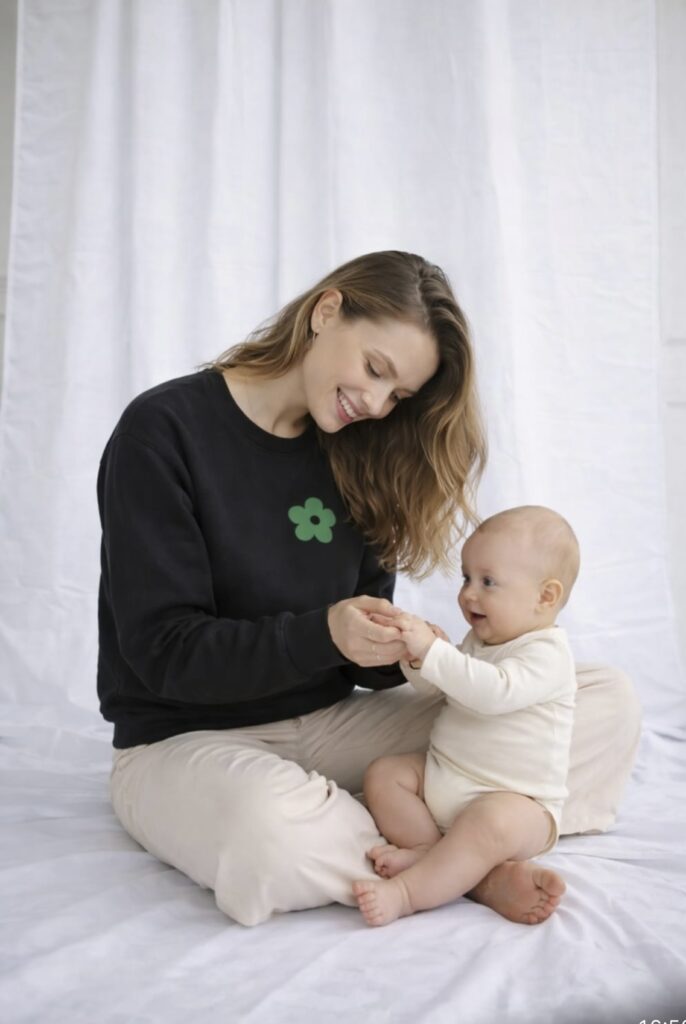 Idées cadeaux pour la Fête des Mères en Suisse 9 Sweat allaitement BLOOMY DAY de la marque JALLU'S'IN