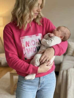 Sweat allaitement MOM WOW de la marque JALLU'S'IN