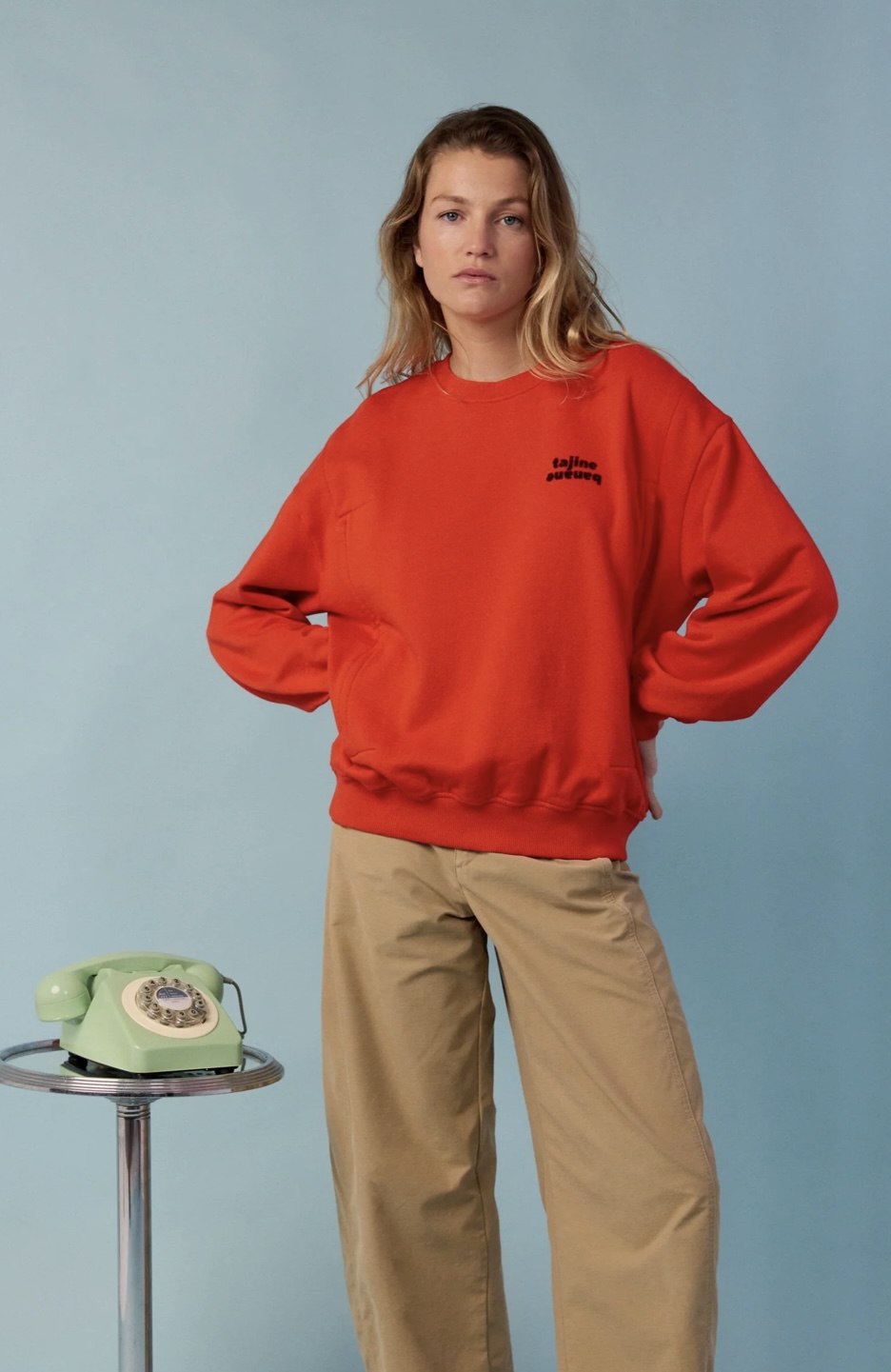 Grossesse et allaitement 6 Sweat PALLAITE COQUELICOT