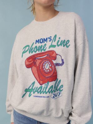 Grossesse et allaitement 7 Sweat allaitement PHONE LINE de Tajinebanane