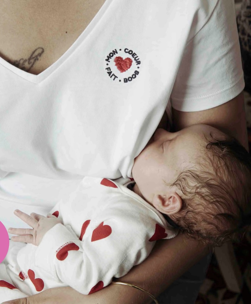 T shirt MON COEUR FAIT BOOB