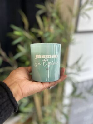 Bougie MAMAN JE T'AIME de Toiles Chics