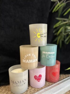 Bougies FETES DES MERES de Toiles Chics