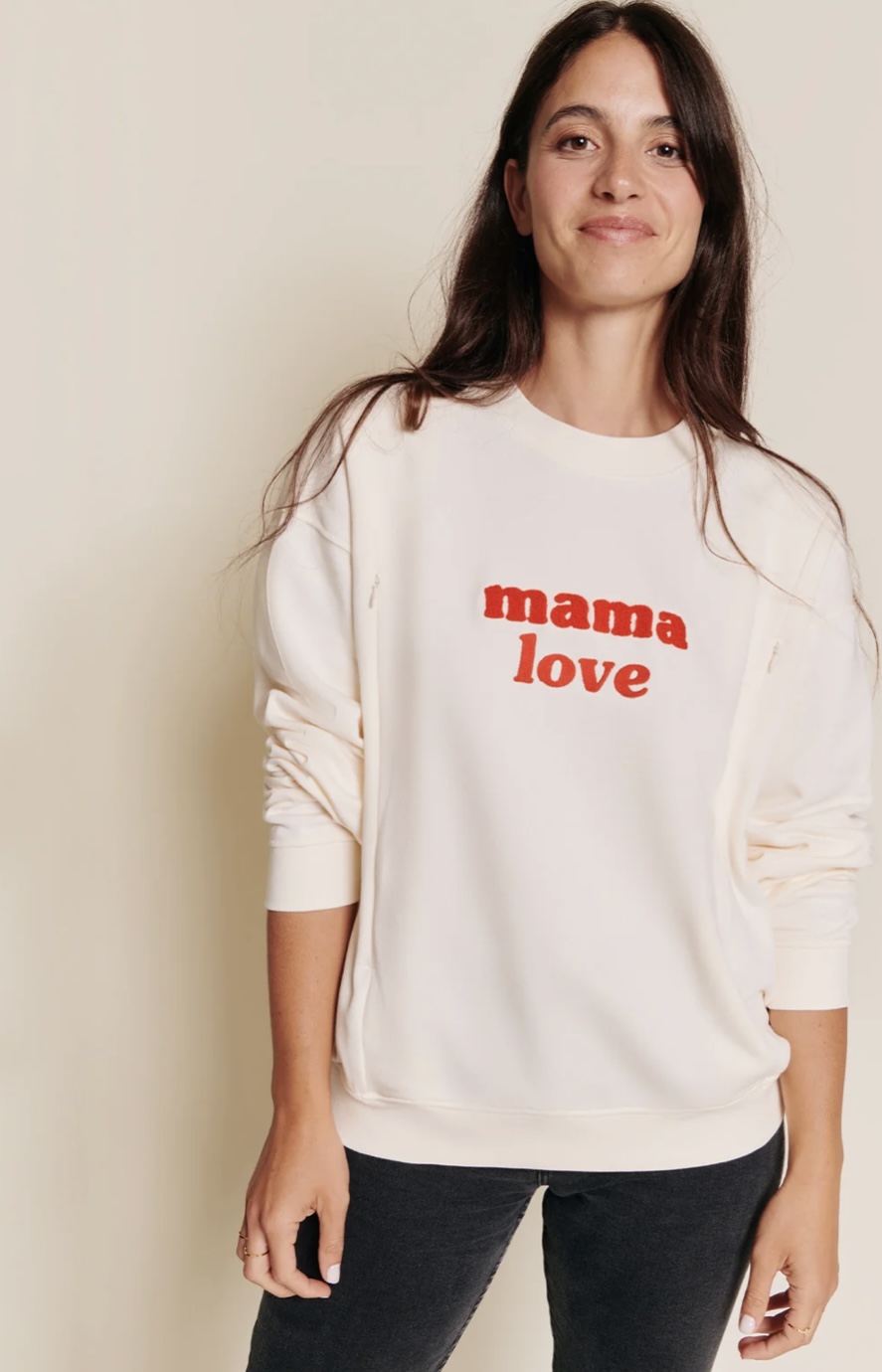 Sweat allaitement MAMA LOVE 1