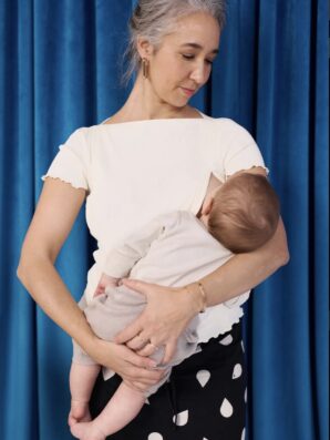 Grossesse et allaitement 21 Top d'allaitement adapté à la grossesse MILK (existe également en colroris CERISE) de Tajinebanane