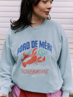 Sweat allaitement BORD DE MERE de Tajinebanane