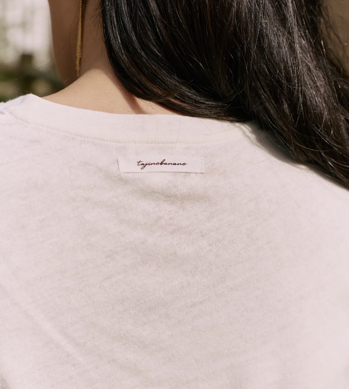 T shirt LINDECLASSABLE Ecru 2