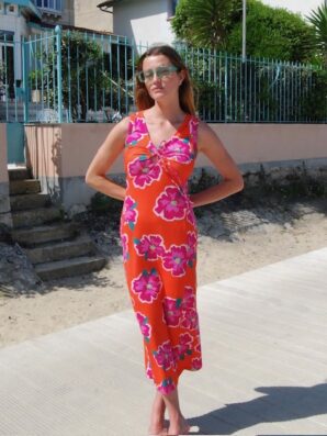 Robe allaitement adapté à la grossesse SUMM'HER de Tajinebanane